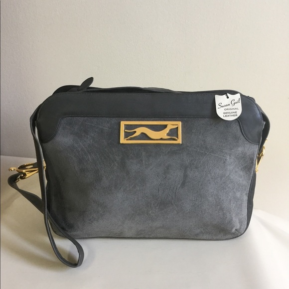 Susan Gail Suede Leather Bag NWT❤️ - Picture 5 of 8